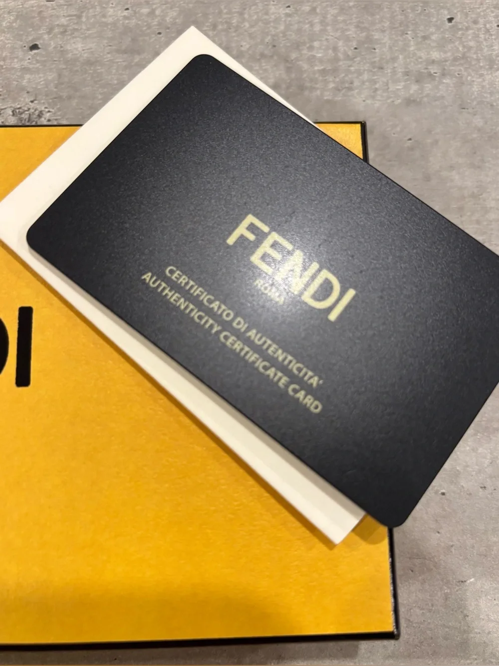 Fendi Black Oversized Square Sunglasses